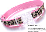 Mile High Life Leopard Dog Harness Collar Leash Set, Adjustable No Pull Dog Halter Harness for Small Breed Dogs, Easy Control for Training Walking (Pink, S Chest 11"-18", Neck 10"-14") - Image 9
