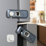 Blissleaf 2-Pack child proof fridge locks front view