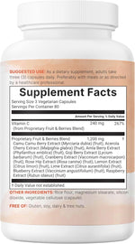 Micro Ingredients whole food vitamin C bottle lifestyle placement
