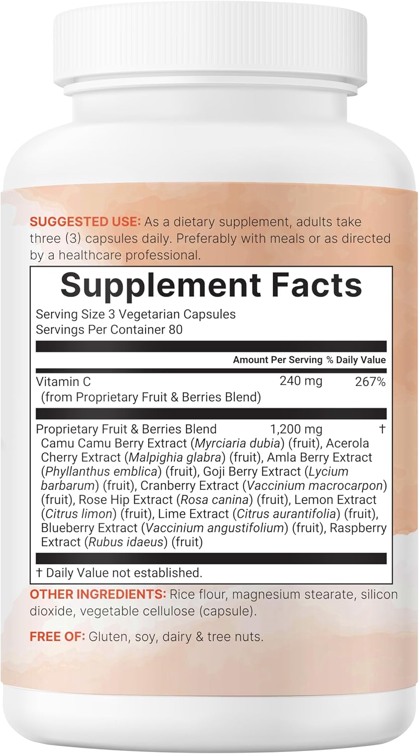 Micro Ingredients whole food vitamin C bottle lifestyle placement