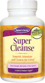 Nature's Secret Super Cleanse -100 Tablets - Image 1