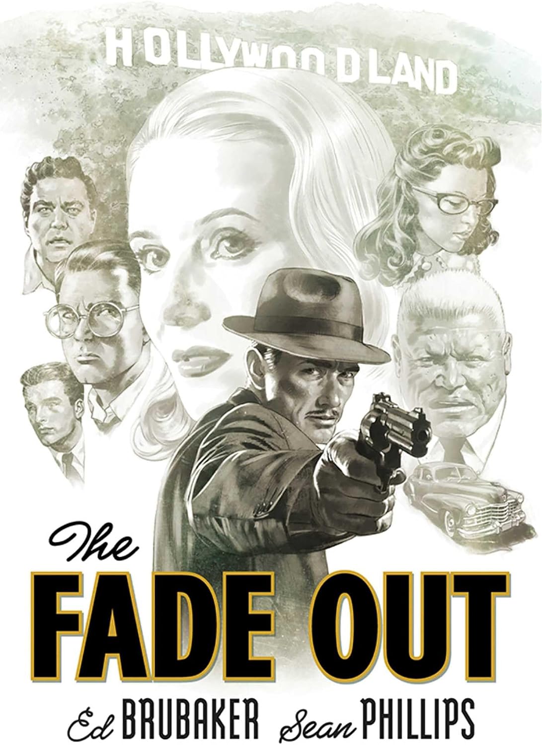 Ed Brubaker The Fade Out The Complete Collection front view graphic novel