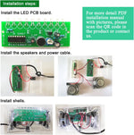 ISolderStore electronic speaker kit rhythm flashing LED spectrum