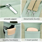 Tuobo shoulder bag zipper detail