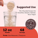 Micro Ingredients vitamin c powder serving scoop demonstration