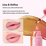 Smudge proof 24h long lasting lip stain bottle angled shot