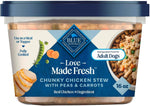 Blue Buffalo Love Made Fresh Natural Adult Dog Food, Refrigerated, Chunky Chicken Stew with Carrots and Peas, Fresh Dog Food, Ready-to-Serve, 2-lb Tub - Image 11