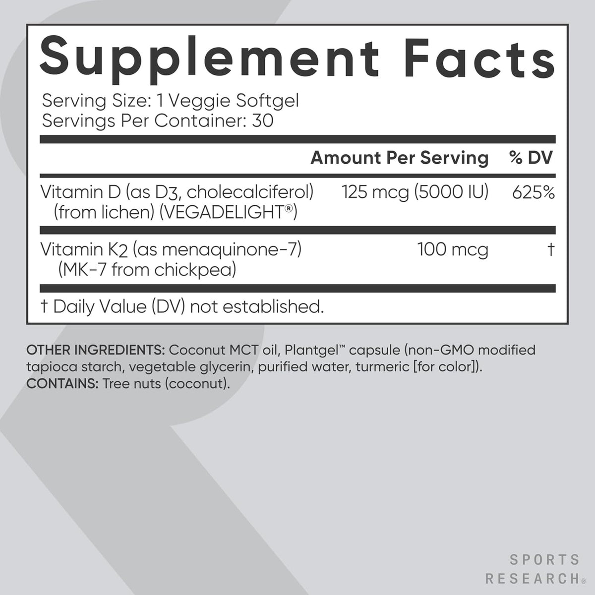 Sports Research Vegan B Complex supplement bottle featuring full spectrum methylated B vitamins.