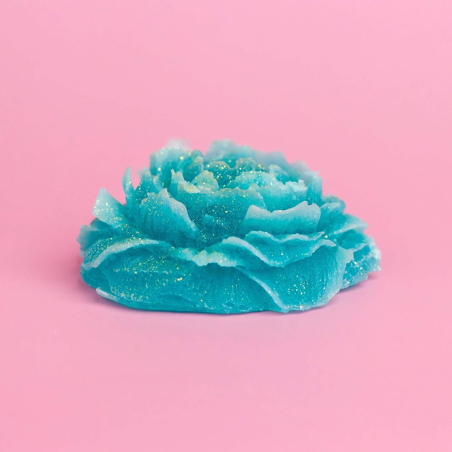 Silky Gem Peony Dream blue raspberry crystal candy front view