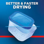 Finish dishwasher additive container lifestyle display