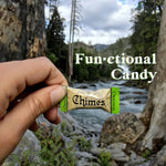 Chimes Original Ginger Chews five ounce bags ready for on the go snacking