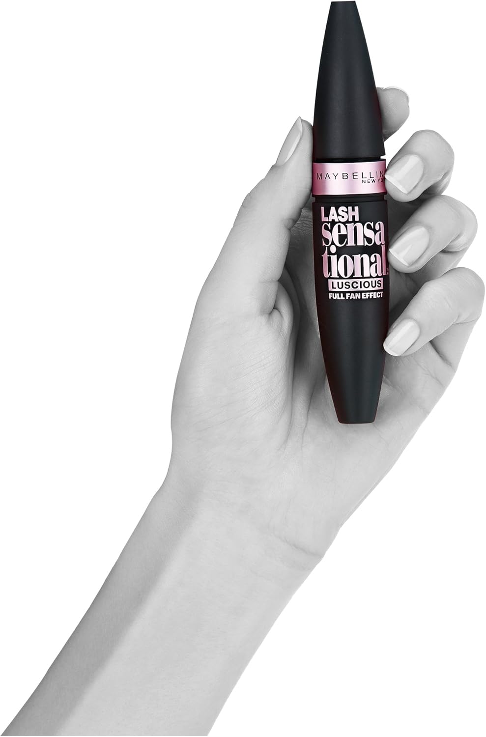 Back view of mascara tube with ingredient label