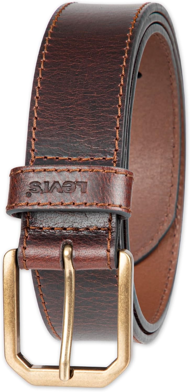 Levi's Men's Casual Leather Belt, Classic Strap for Jeans & Everyday Wear - Image 10