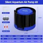 Setup demonstration of QZQ oxygen pump with aquarium tubing