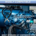 YJMKOI high pressure compressor hose swivel fittings close up