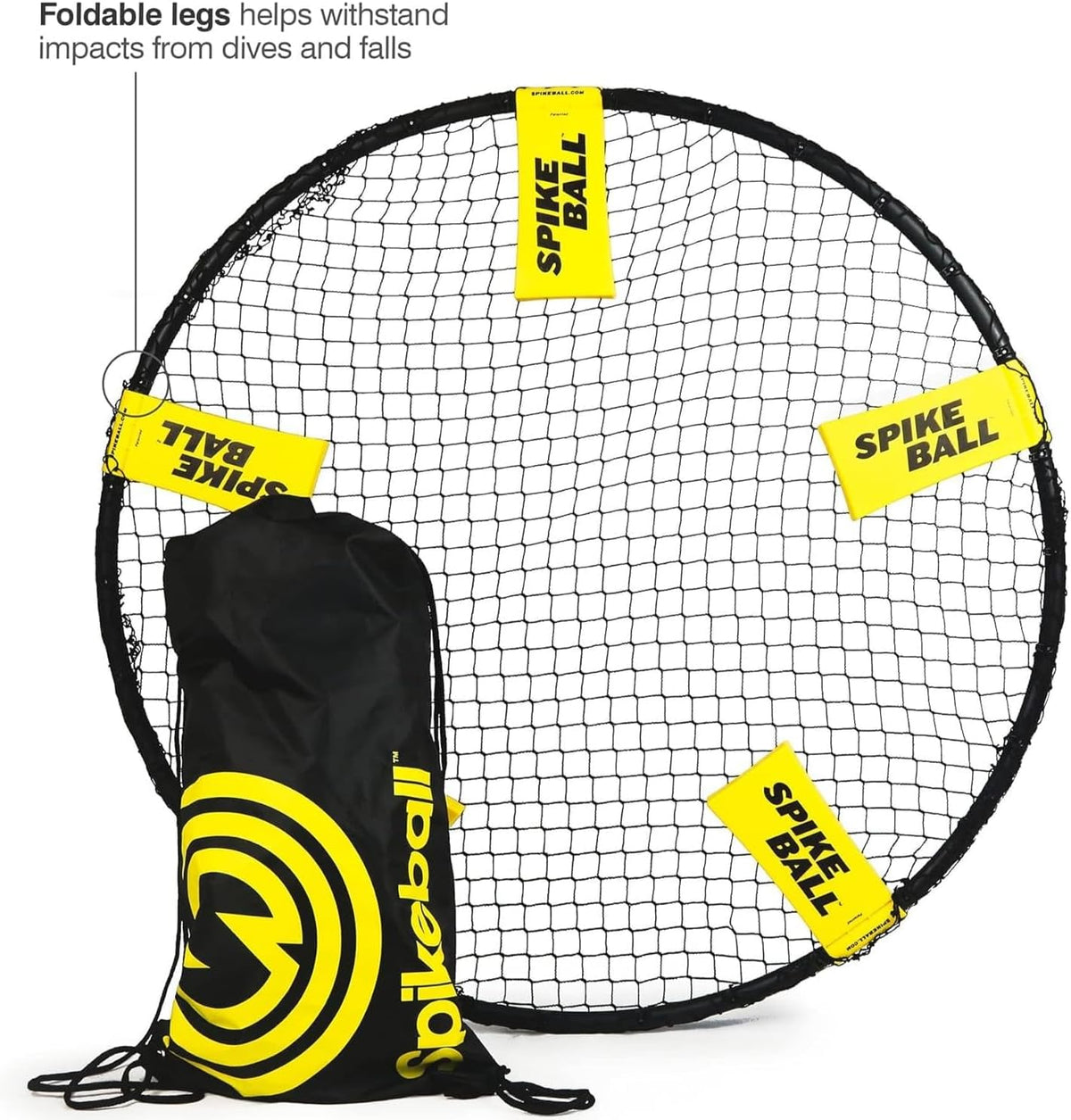 Spikeball 3 Ball Original Roundnet Game Set - Includes 3 Balls, net and Bag - Image 4