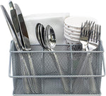 Sorbus(R) Utensil Caddy - Silverware, Napkin Holder, and Condiment Organizer - Multi-Purpose Steel Mesh Caddy-Ideal for Kitchen, Dining, Entertaining, Tailgating, Picnics, and much more (Black) - Image 11