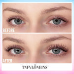 Natural Lash Extension Kit Wispy Lash Clusters Kit 168Pcs Eyelash Extension Kit 9-12MM Eyelash Clusters Lashes Individual Kit with Remover for Lash Extension, Bond and Seal and Tweezers by TNFVLONEINS - Image 3