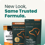 Bite sized chicken flavored joint chews for dogs by VetriScience Laboratories