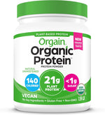Orgain Organic Vegan Protein Powder, Strawberries & Cream - 21g Plant Based Protein, 4g Prebiotic Fiber, Low Net Carb, No Lactose Ingredients, No Added Sugar, Non-GMO, For Shakes & Smoothies, 2.03 lb - Image 9
