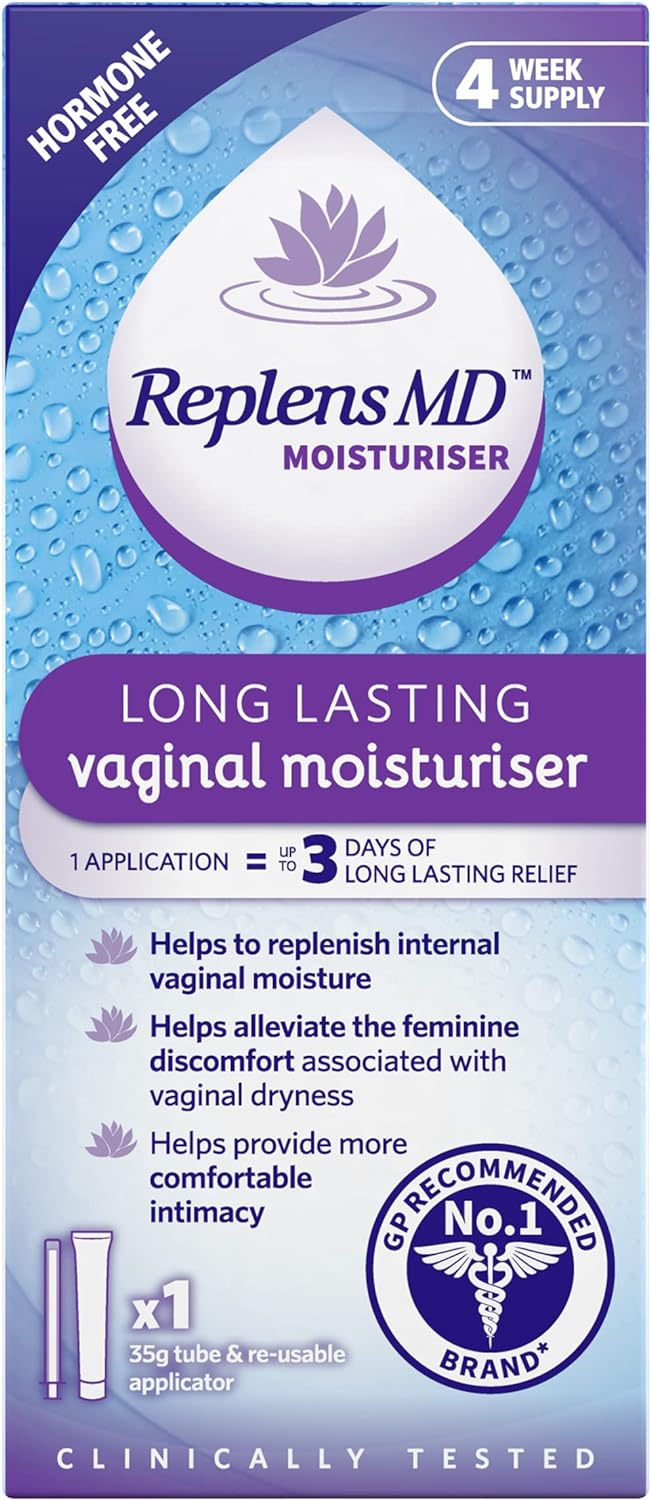 Replens MD Post-Menopause Vaginal Moisturiser - 12 Applications (Packaging May Vary) - Image 1
