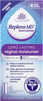 Replens MD Post-Menopause Vaginal Moisturiser - 12 Applications (Packaging May Vary) - Image 1