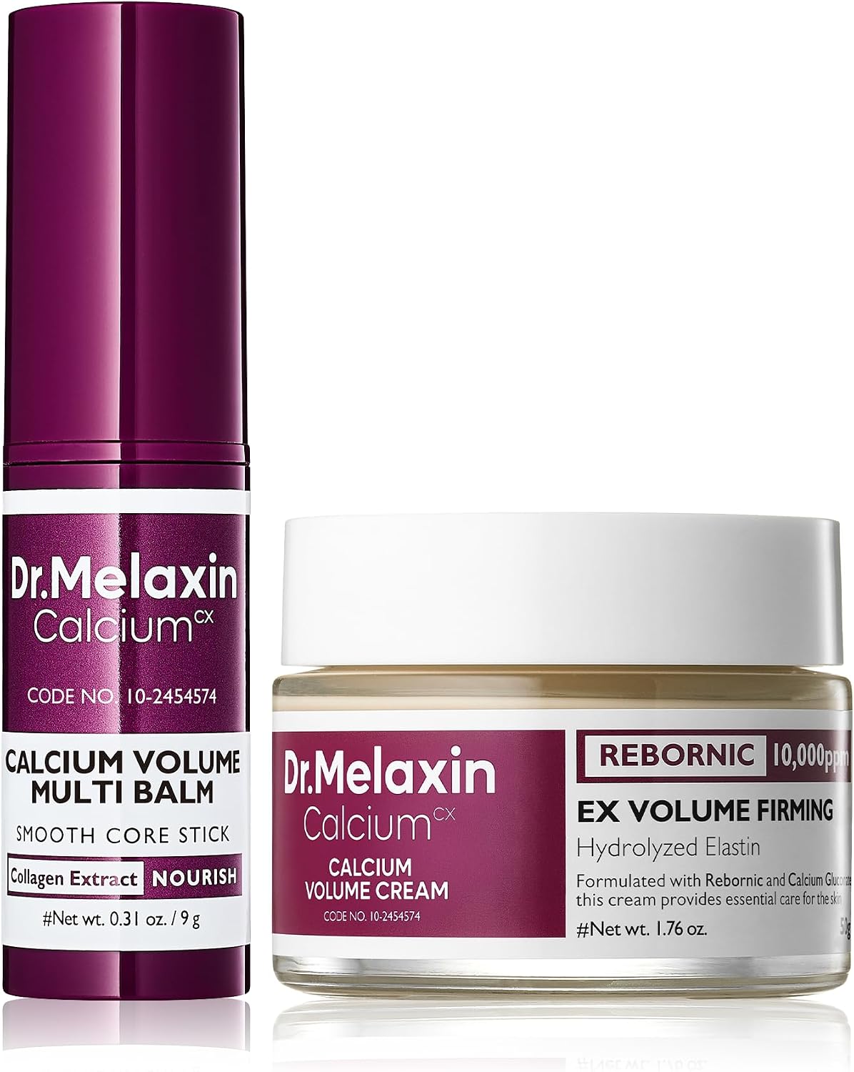 Dr.Melaxin Calcium Firming Duo Set front view