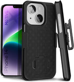 MOTIVE for iPhone 16 Pro max Case with Belt Clip, Rigid, Kickstand | 6.9" | Ranger v1 Series, Black, 360 degrees holster, open-top/open-bottom port access, textured grip, slim - Image 10