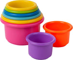 The First Years Stack N Count Cups, Multicolor, 8 Pcs - Image 1