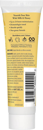 Burt's Bees travel size lotion package angle