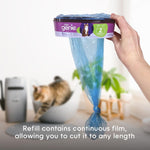 Litter Genie long lasting pet waste disposal refill cartridge display