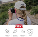 Chums Switchback retainer flexibility and stretch display
