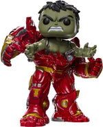 Pop Marvel Hulk Busting Out of Hulkbuster vinyl figure side angle