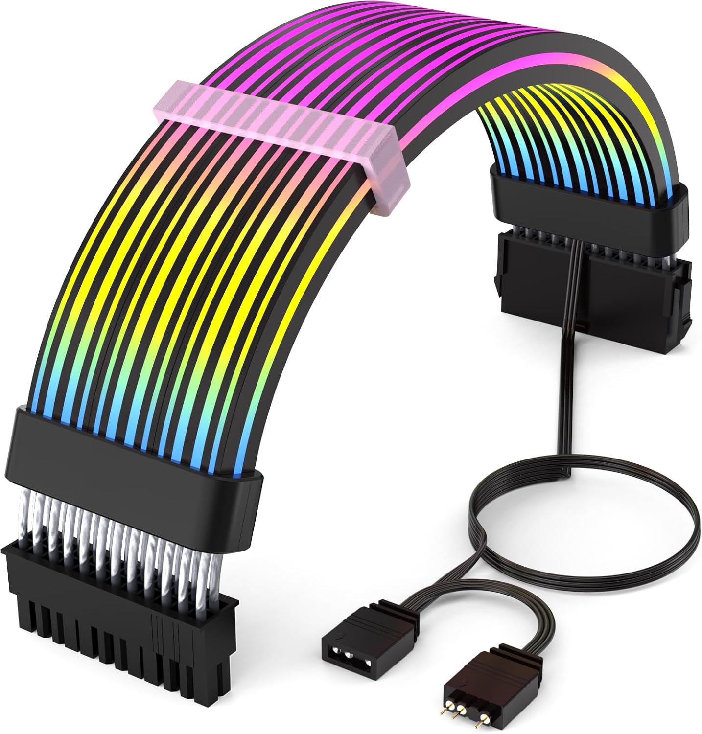 Sirlyr 24 pin rgb cable front view lighting