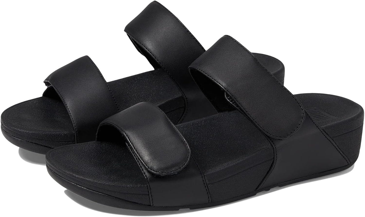 FitFlop Women's Lulu Adjustable Leather Slides - Image 13