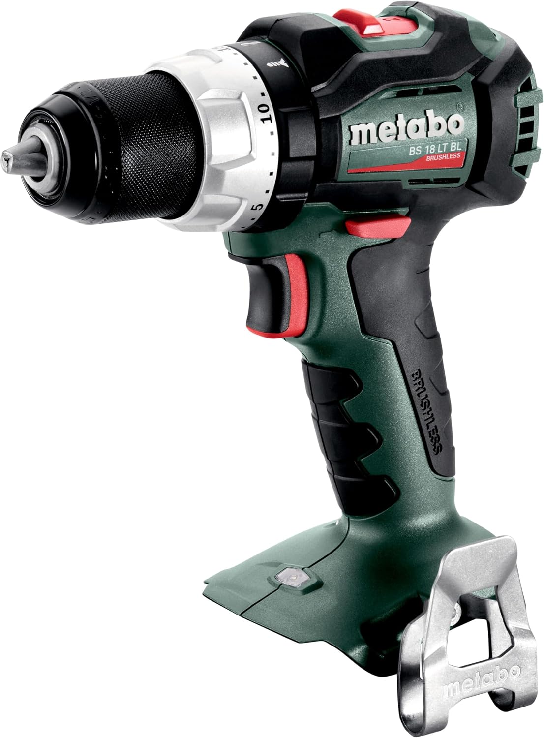 Metabo BS 18 LT BL bare 18V brushless drill driver front view