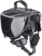 Adjustable Service Dog Supply Backpack Saddle Bag for Camping Hiking Training - Image 9