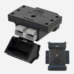Trailer Vision 50A Battery Boxes Quick Connector Protective Cover Mount Fits Gauge 6-12 AWG 50 Amp Anderson Plug Assembly - Recovery Winch Jumper Cable Trailer Forklift Truck Solar UTV RV 4WD (Black) - Image 9