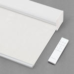 Bringnox textured white roller shade material swatch