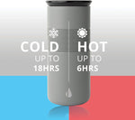 Elemental coffee mug silicone grip band