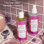 Heritage Store vegan cruelty free lavender mist bottle arrangement