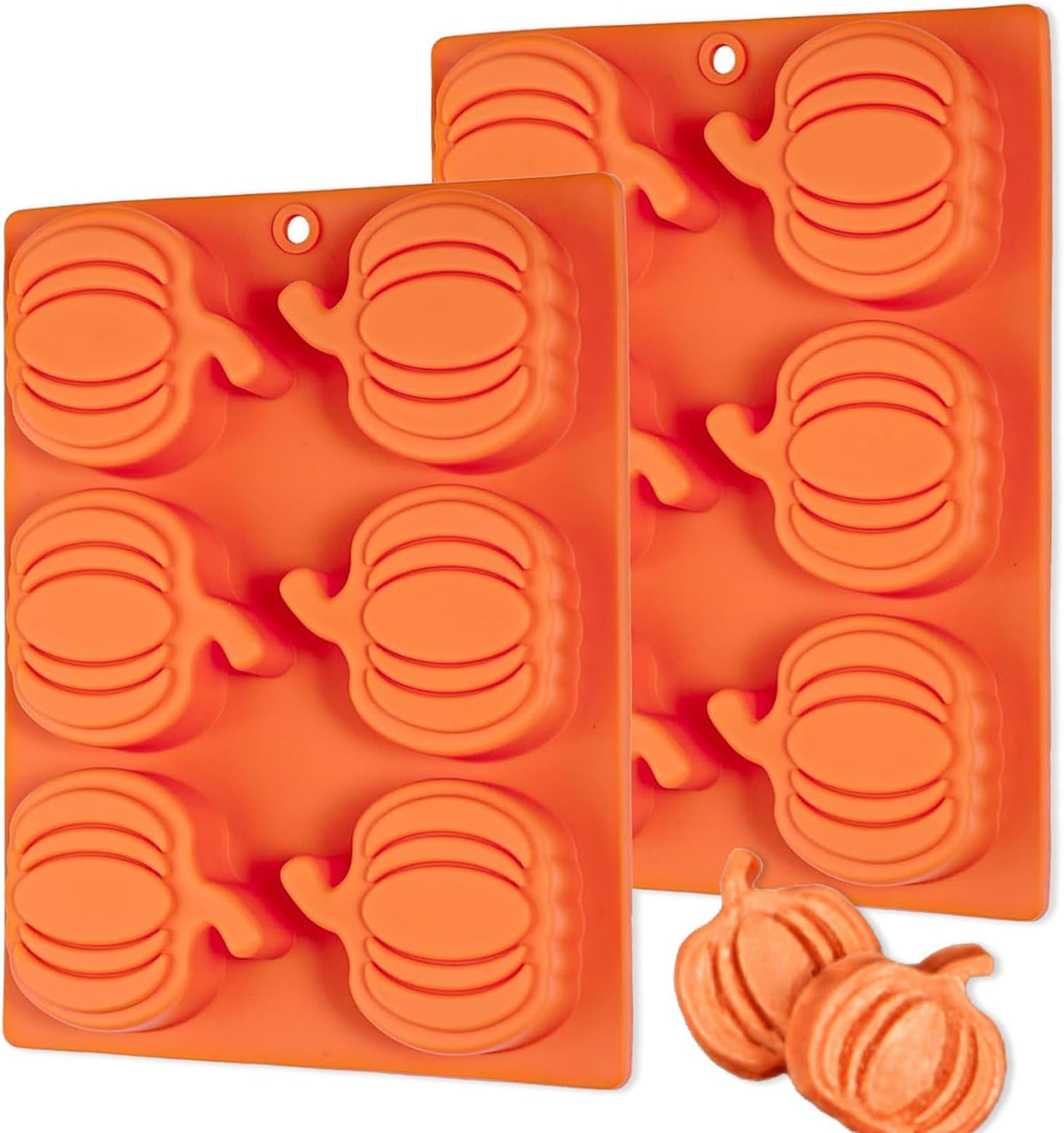 Webake pumpkin cake molds front view