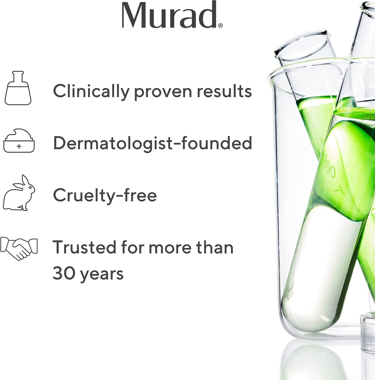 Side profile of Murad Clarifying Toner bottle