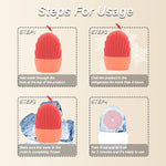 Foredawn silicone ice facial cube side angle packaging