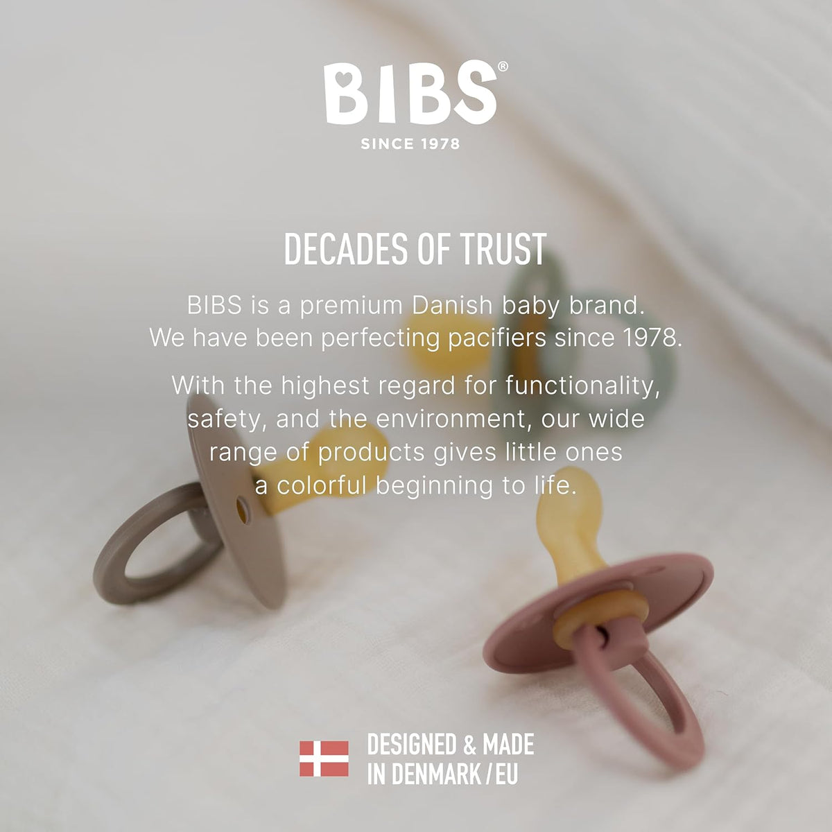 Bibs natural latex pacifier ventilation holes detail