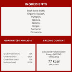 Stella & Chewy's Human-Grade Grass-Fed Beef Bone Broth for Dogs - Joint & Gut Health Liquid Food Topper with Collagen & Turmeric, 16 Fl Oz Resealable Pouch - Image 9