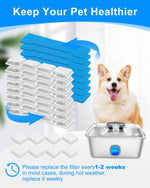 Dog water fountain filter maintenance kit packaging