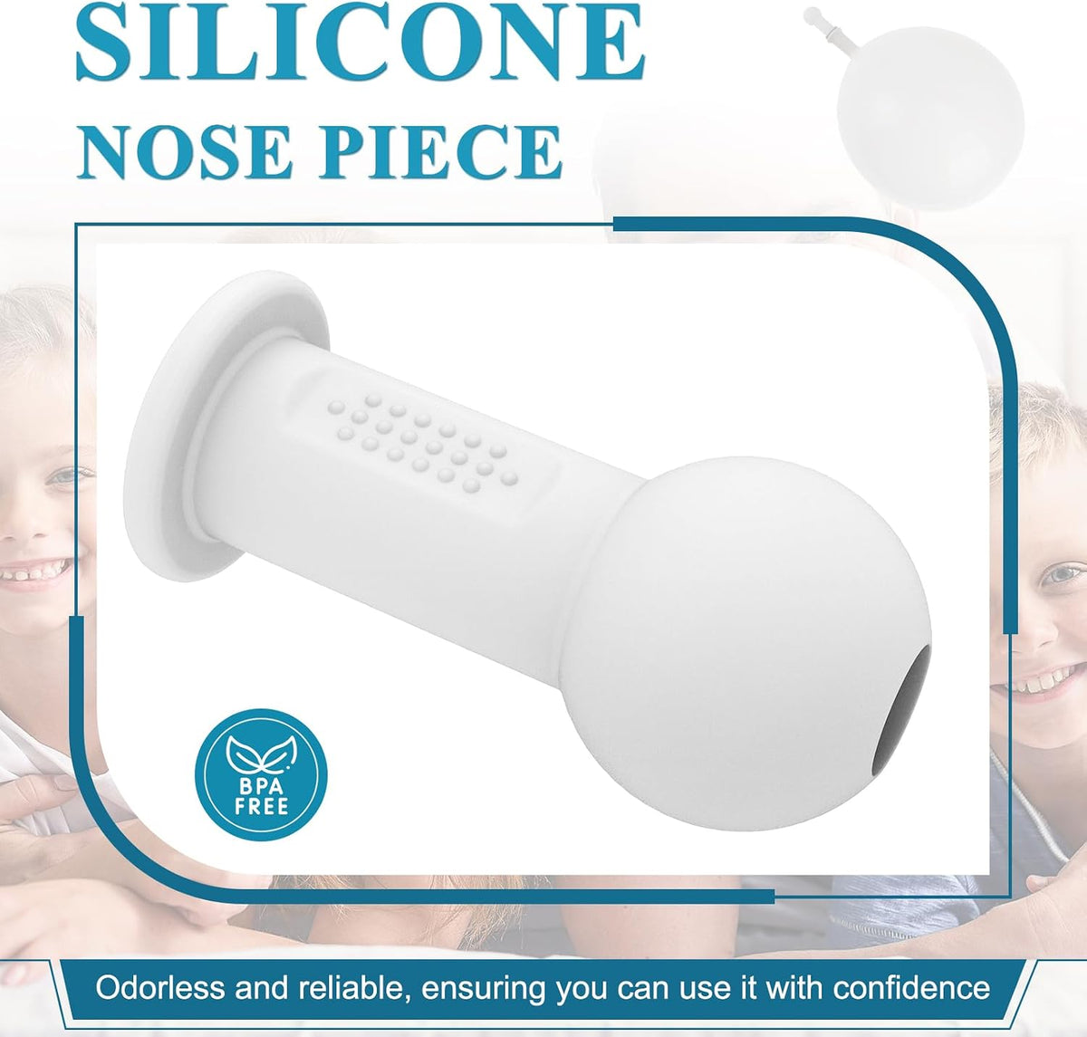 Glosaie food grade rubber balloons for otitis media treatment