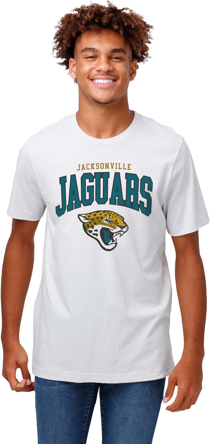 FOCO NFL Mens NFL Team Logo Classic Arched Logo T-Shirt - Image 12