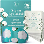 Bloomora unscented steam eye mask front view package